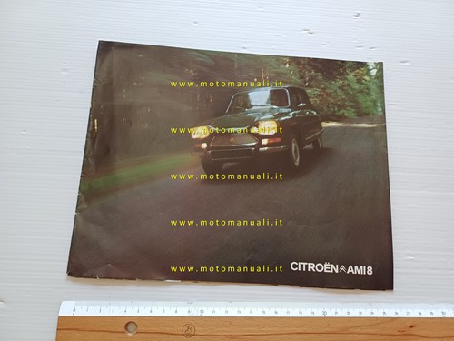 Citroen ami 1971 depliant - 1971,