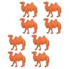  8 Pcs Figurine Di Cammelli