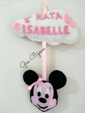 Fiocco nascita nuvola minnie