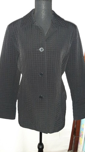 Cappotto donna trapuntato nero