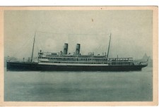 VENEZIA PIROSCAFO "PALATINO" NAVI CARTOLINA NON VIAGGIATA