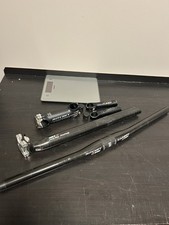 Ritchey WCS Carbon Set Manubrio Stelo Sedile Reggisella Estremità Nero