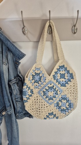 Borsa all uncinetto - borsa, granny