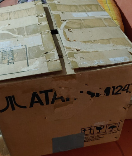 Atari sm124 monitor - atari,