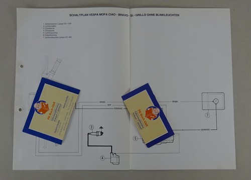 Schema elettrica vespa - schema/elettrica,