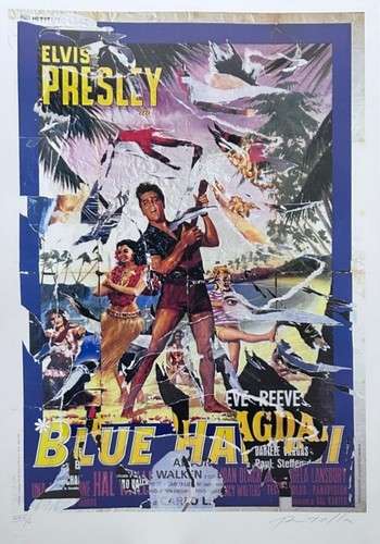 Mimmo rotella blue - mimmo,