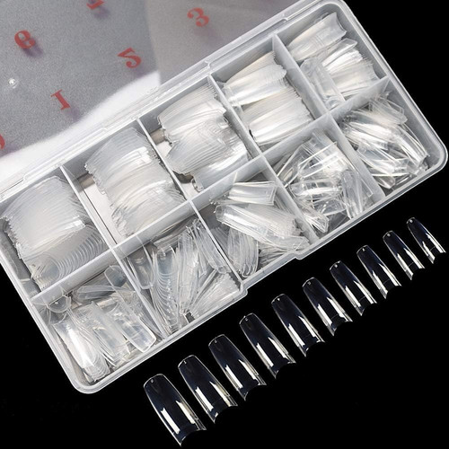 500pcs punte unghie finte - punte,