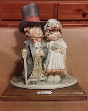 statua vintage matrimonio sposi ceramica collezione Capodimonte nozze Armani
