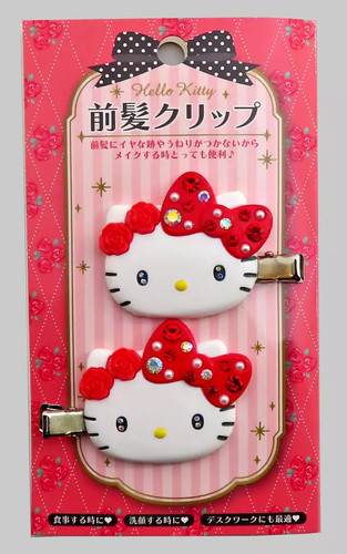 Hello kitty hair bang - bang, clip