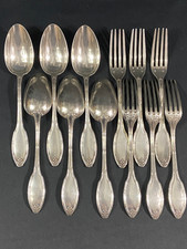 6 Grandi Cucchiai 6 Forchette