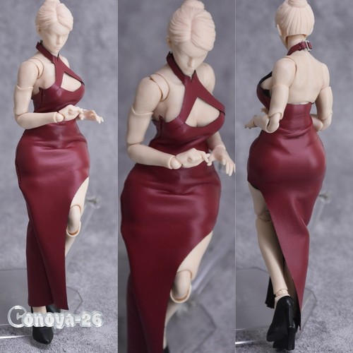 Abito cheongsam rosso 12 - cheongsam,