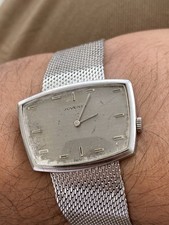 Vintage Juvenia Very Rare Watch  TV Style Original Strap All Steel.