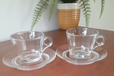 2 tazzine e piattini da caffè