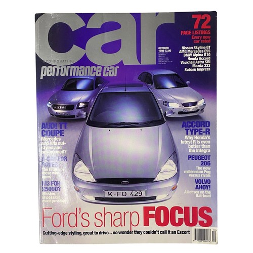 Car magazine october - october, 1998