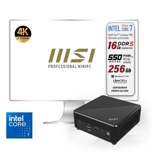 Msi cubi mini fanless - n, pc