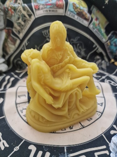 Candela cera api pietà - cera,