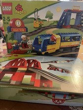 Lego Duplo 5608 Treno + Lego Ponte 3774 + Binari Aggiuntivi e Scambi