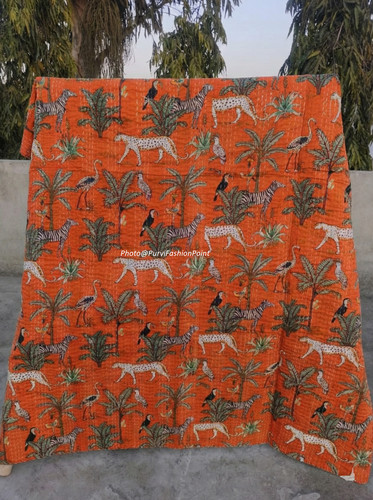 Trapunta kantha cotone
