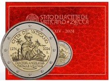 2 EURO VATICANO 2024 TOMMASO