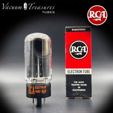 5U4GB 5AS4 RCA NOS NIB Black