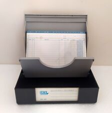 SCHEDARIO DA TAVOLO VINTAGE DATA UFFICIO 3003 COMPLETO DI 1 SCHEDARIO SIGILLATO