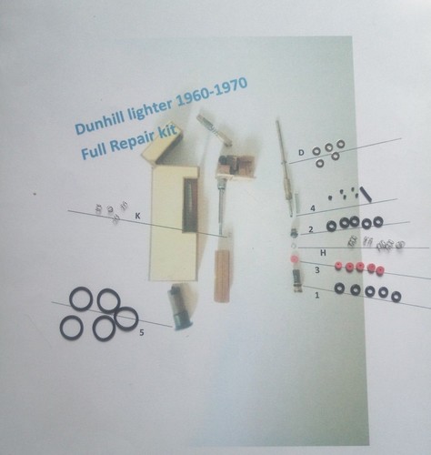 Dunhill rollagas kit - rollagas,