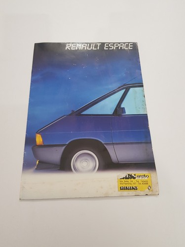 Brochure depliant renault - depliant,
