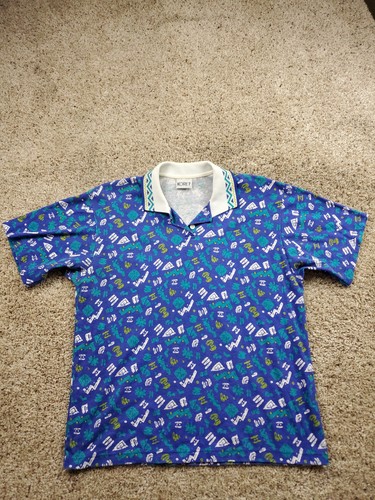 Vintage koret polo - vintage, shirt