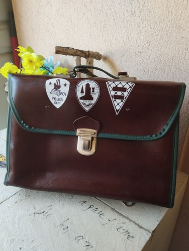 Cartella scuola vintage anni - cartella,