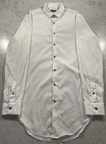 Zara camicia bottoni - zara, uomo