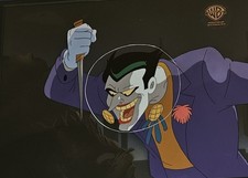 Batman serie animata originale Cel The Joker ultima risata incorniciato!
