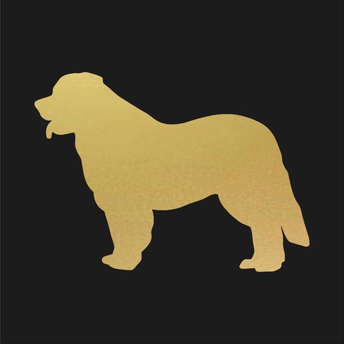 Adesivo leonberger vinile - adesivo,