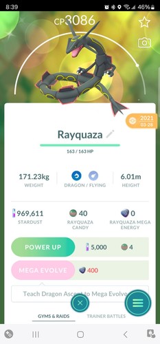 Pokemon shiny rayquaza - pokemon, &