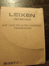 Leixen vv - 898 radio VHF UHF compatta