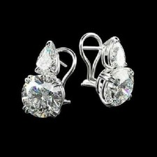 2Ct Pear Cut Lab Created