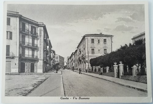 Cartolina gaeta via - gaeta,