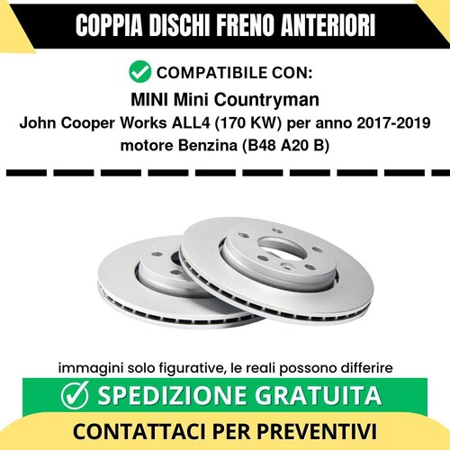 Coppia dischi freno anteriori - coppia,