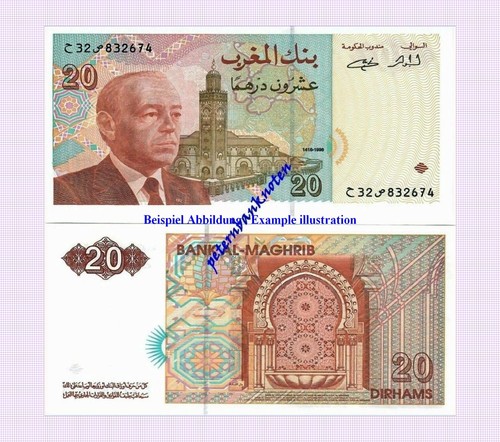 Marocco dirham 1996 - 20,