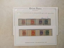 Francobolli italiani Di San Daniele Certificati 1918