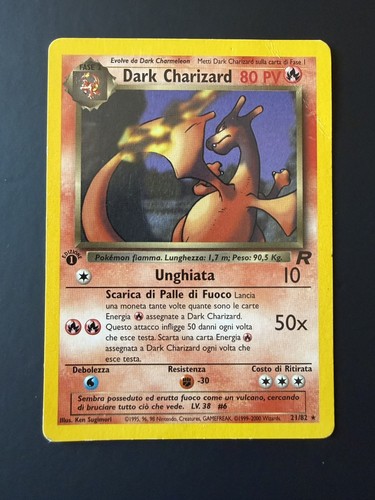 Dark charizard 82 1st - #21/82,
