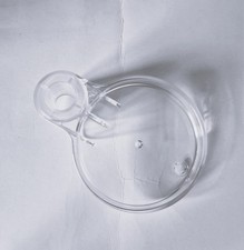 PORTASAPONE TONDO BAGNO X ASTA SALISCENDI DOCCIA VASCA FORO 21mm NEUTRO