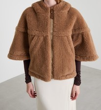Max Mara Teddy Camel Cape ML