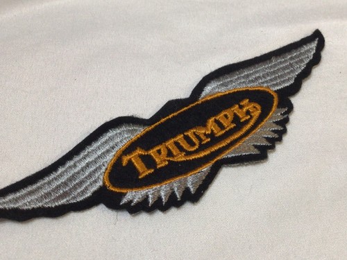 Toppa ricamata moto vintage
