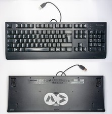 Lenovo Preferred PRO II Tastiera USB nera SK 8827 Silenziosa Testata Funzionante