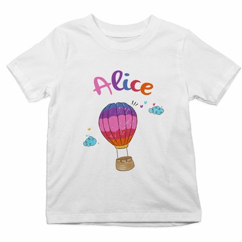 Shirt bambina personalizzata - t,
