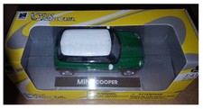 Mini Cooper verde modellismo