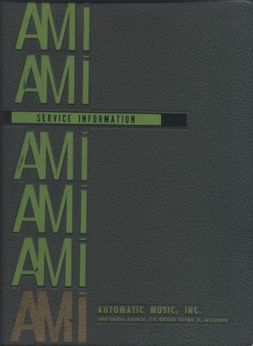 Ami model jukebox - ami, manuale