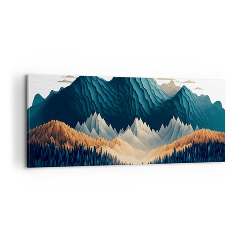 Quadro tela 100x40cm - quadro, su