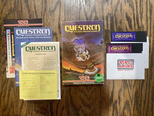 Questron cib ssi atari - questron,