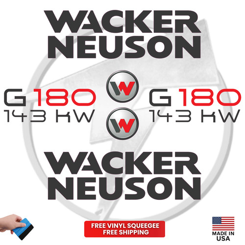 Adatto per wacker neuson - per, g180